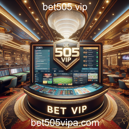 Eventos em Jogos: A Nova Fronteira das Apostas Online na Bet505 VIP